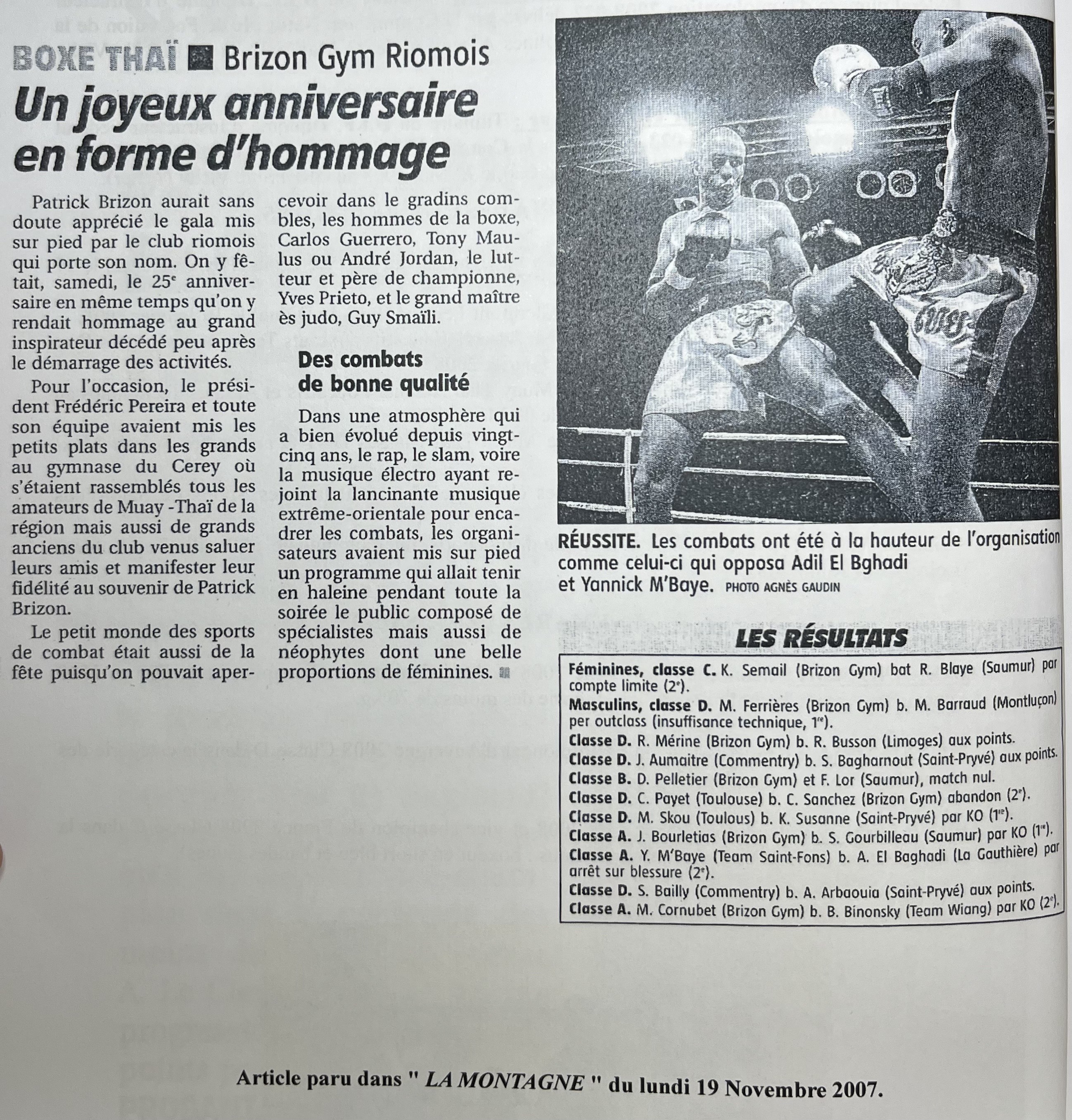 La Gauthière Thai Boxing