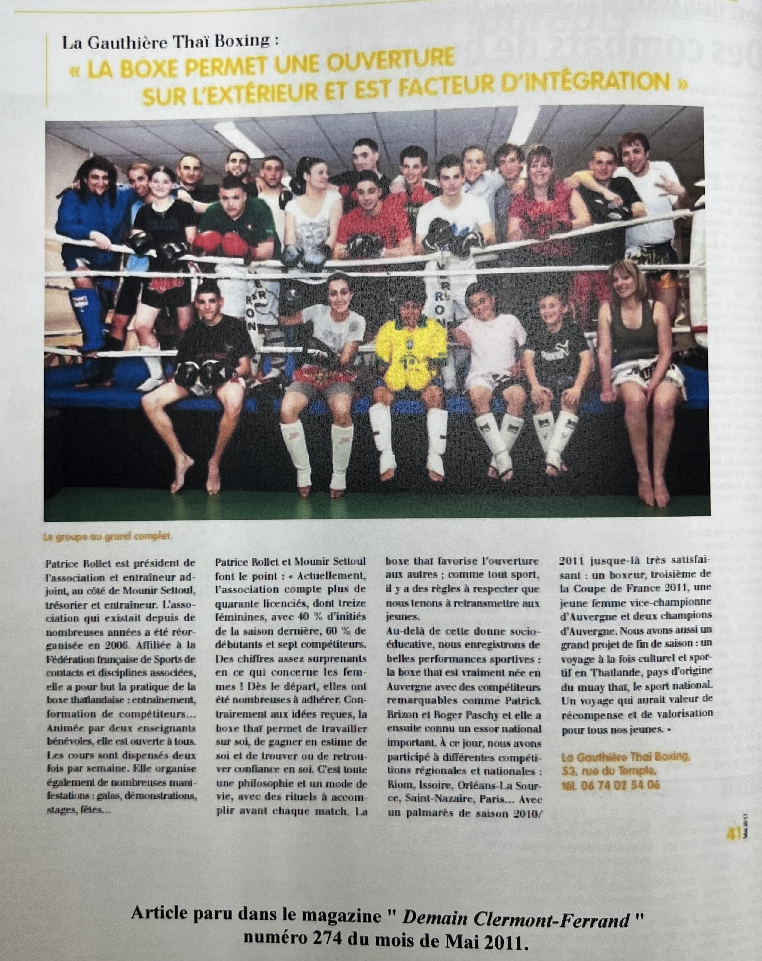 La Gauthière Thai Boxing